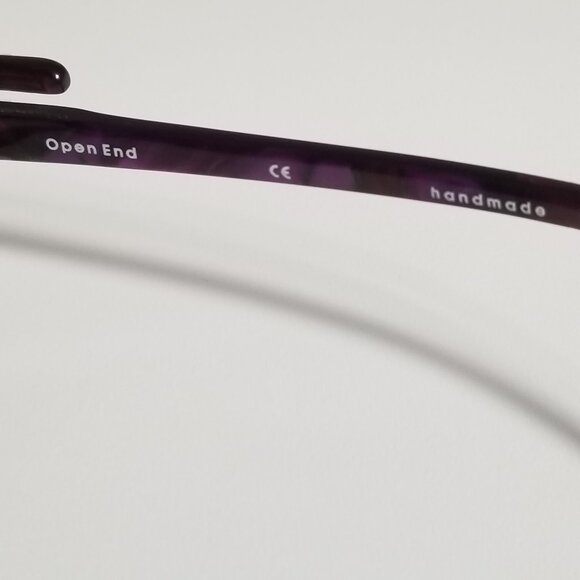 FROST Germany Open End Purple Acetate Glasses Frames Avant Garde Art To Wear main image 14